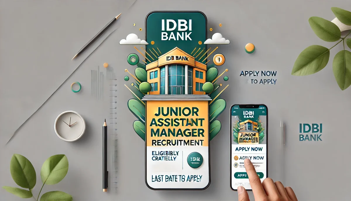 IDBI Bank junior assistant manager recruitment 2025