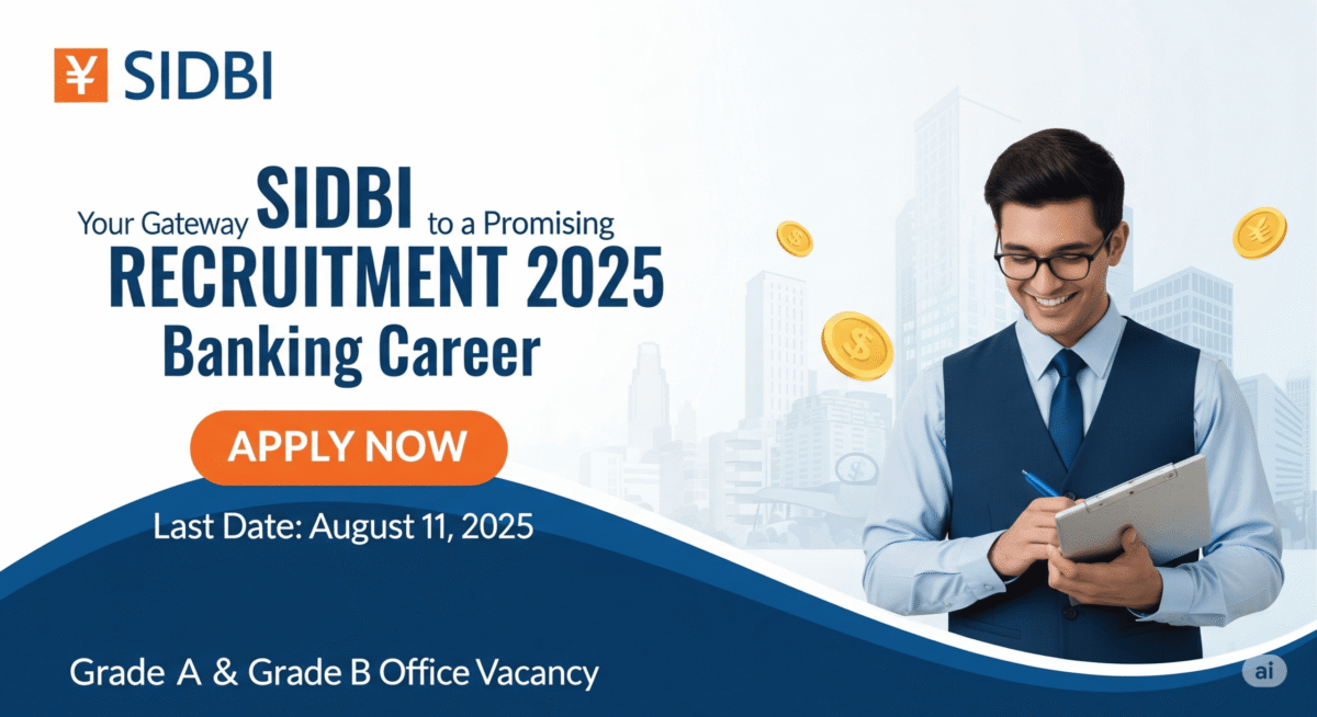 SIDBI Recruitment 2025 Notification