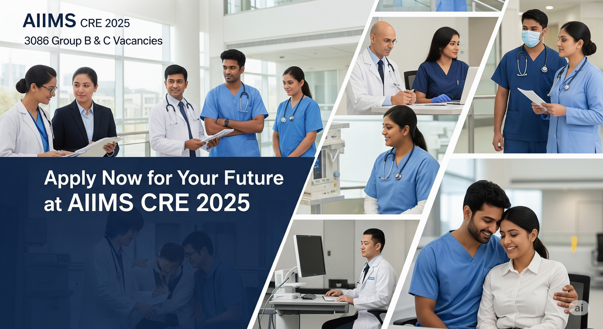 AIIMS CRE 2025 Recruitment