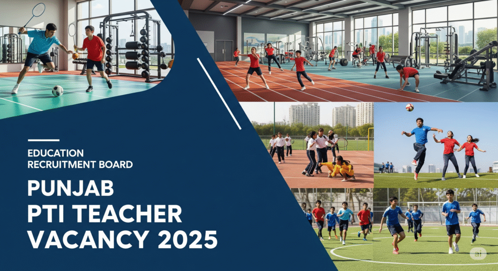 Punjab pti Teacher Vacancy 2025