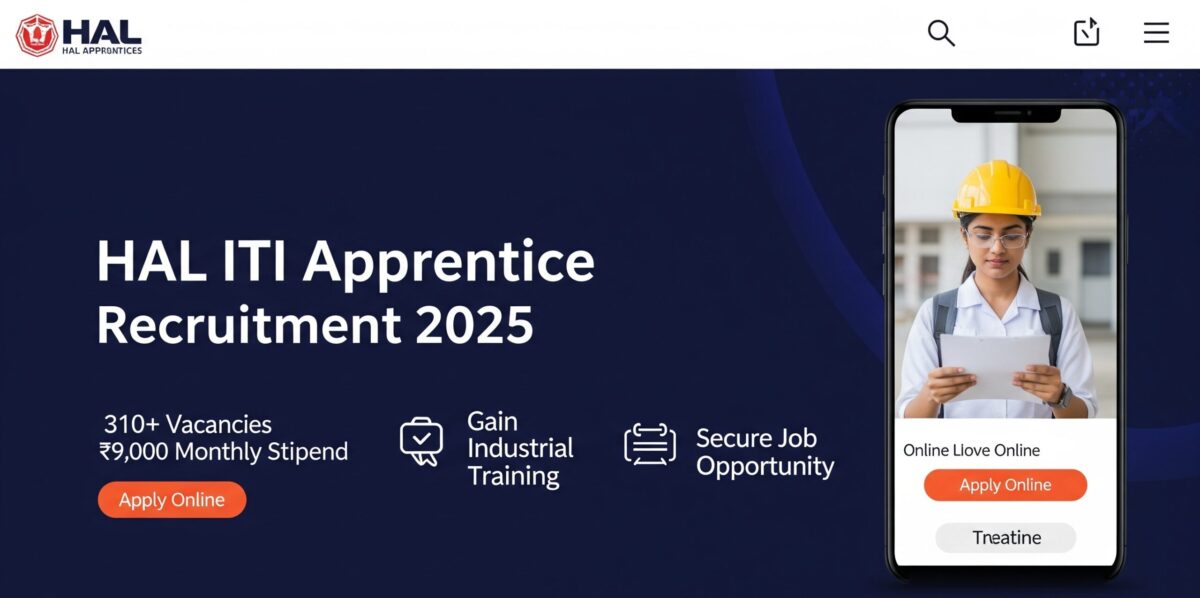 HAL iti apprentice Recruitment 2025