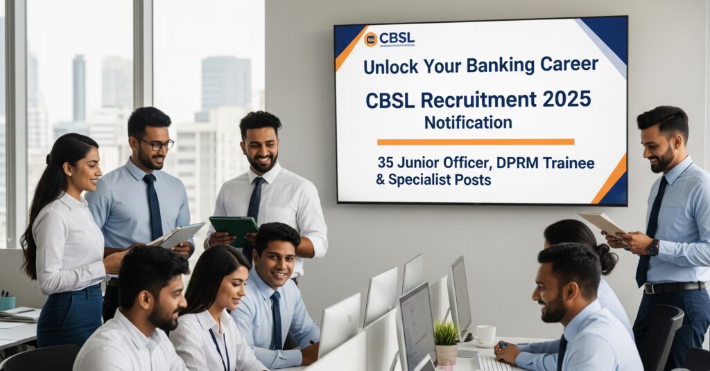 Cbsl recruitment 2025