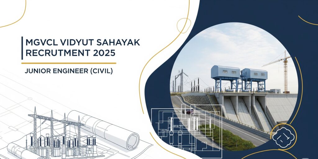 MGVCL vidyut sahayak recruitment 2025