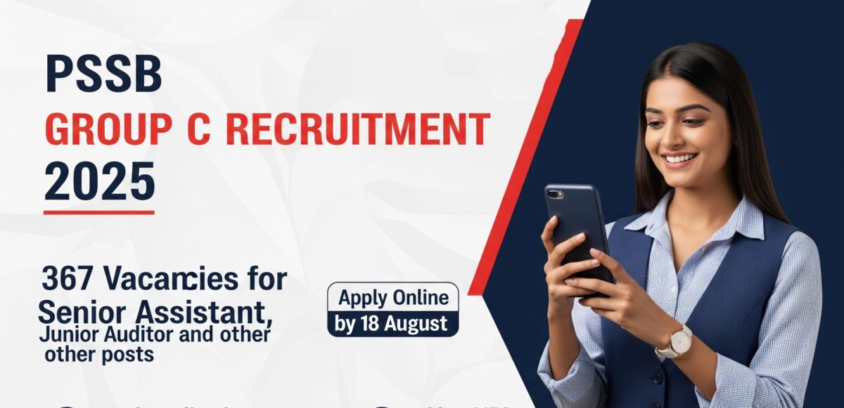 PSSSB Group C Recruitment 2025