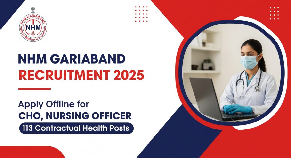 Nhm gariyaband recruitment 2025