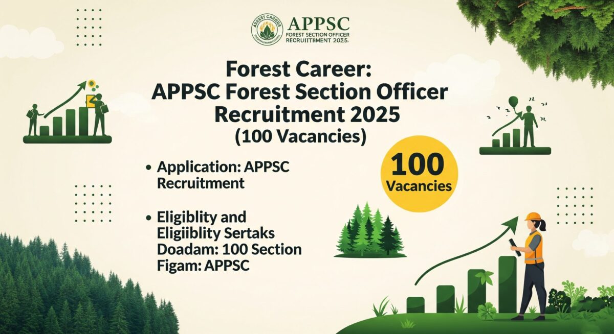 APPSC forest section officer recruitment