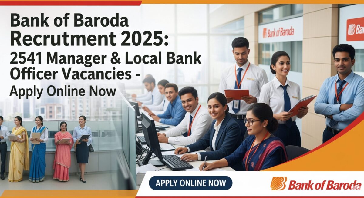 Bank of Baroda recruitment 2025
