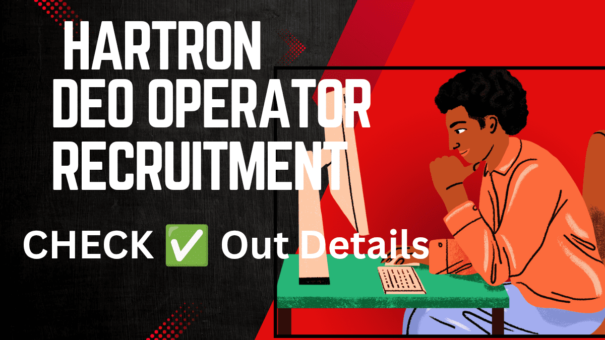 Hartron deo recruitment 2025