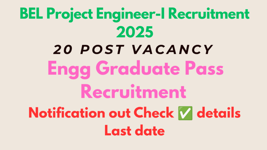 Bel project engineer l recruitment 2025